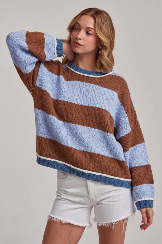Between the Lines Stripe Sweater