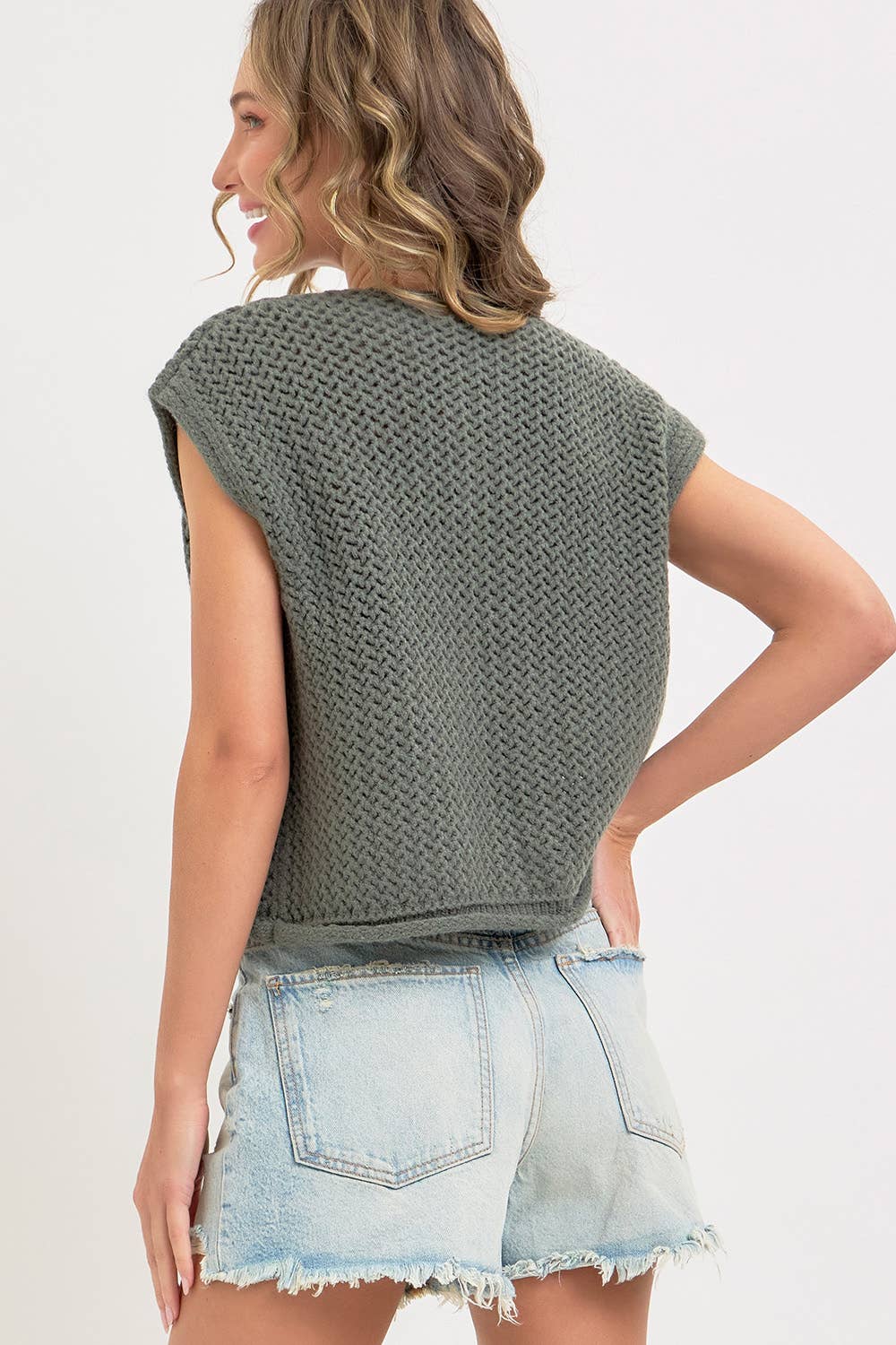 Golden Hour Sweater Vest