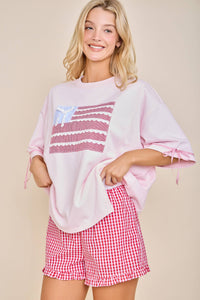 The Daisy Gingham Lounge Shorts