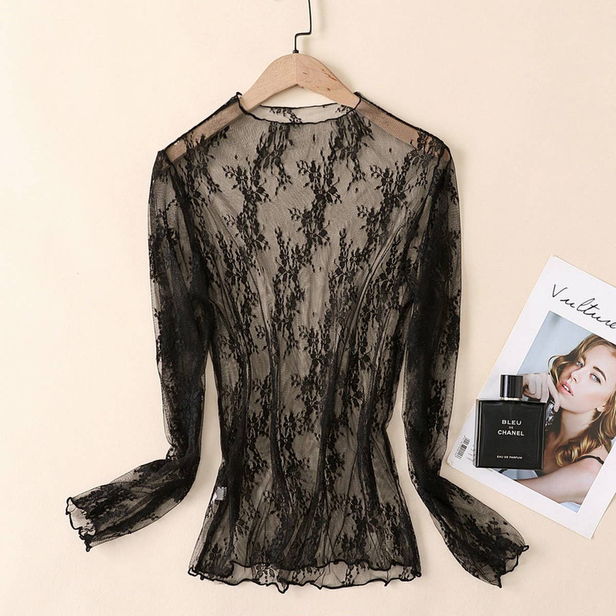 Camille Lace Layering Top