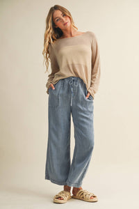 The Coastal Breeze Open Knit Sweater