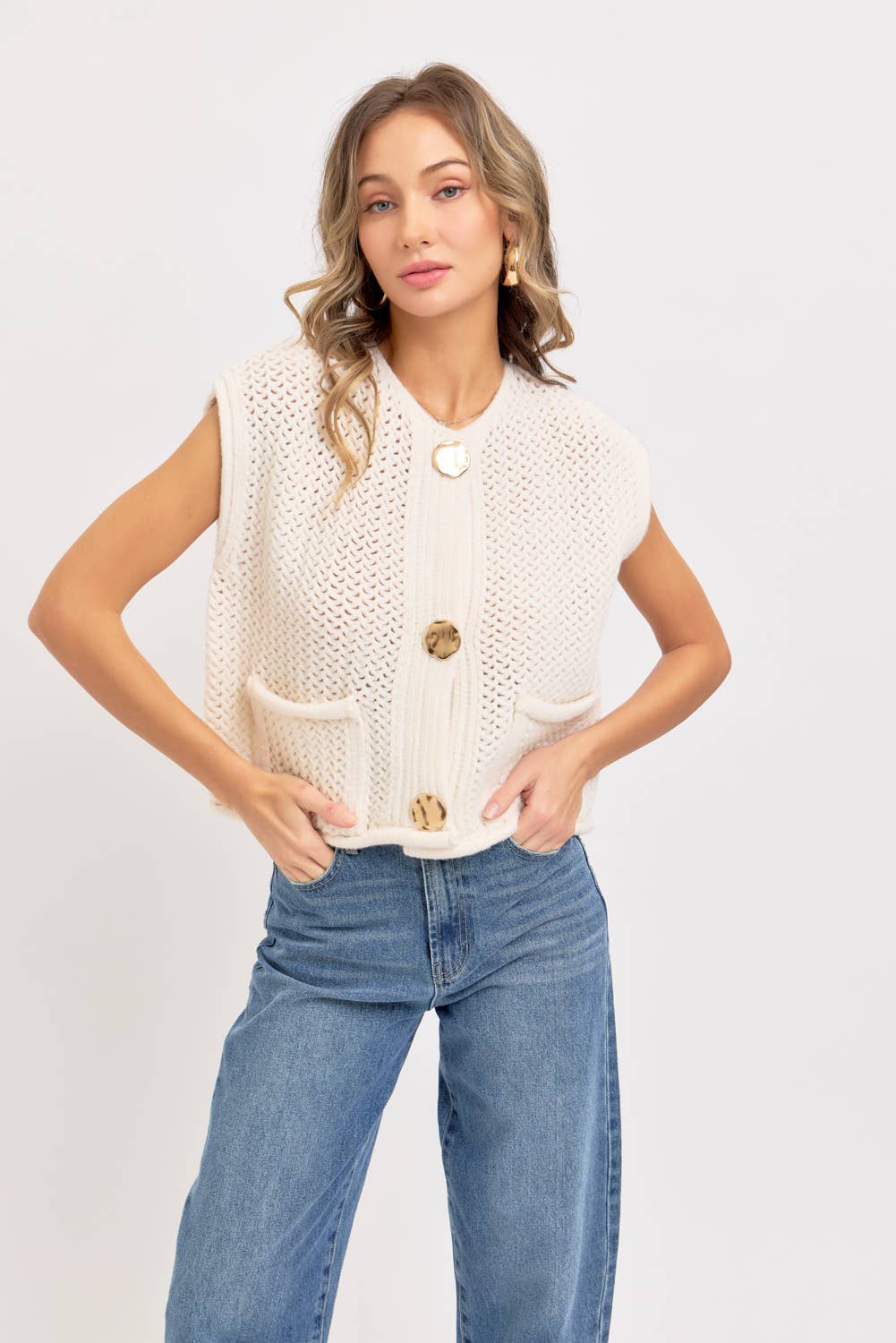 Golden Hour Sweater Vest