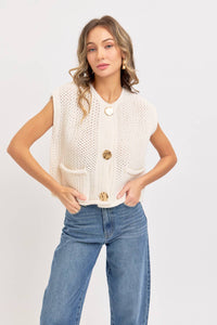 Golden Hour Sweater Vest