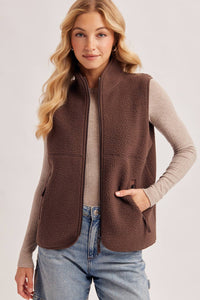 Weekend Plans Sherpa Vest