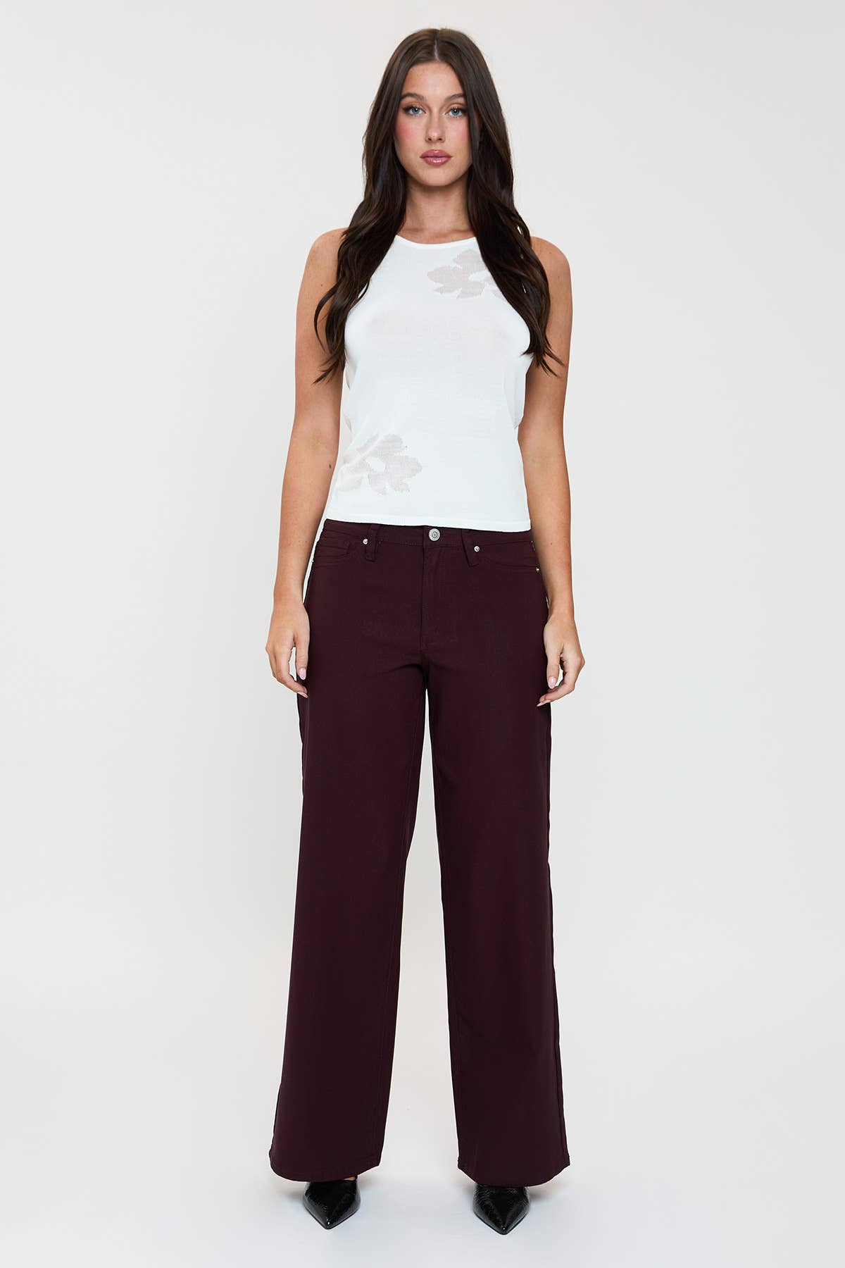 Josie Hyperstretch High Rise Wide Leg Jeans –  Forever Color Denim