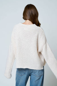 Nothing Extra Mock Neck Sweater