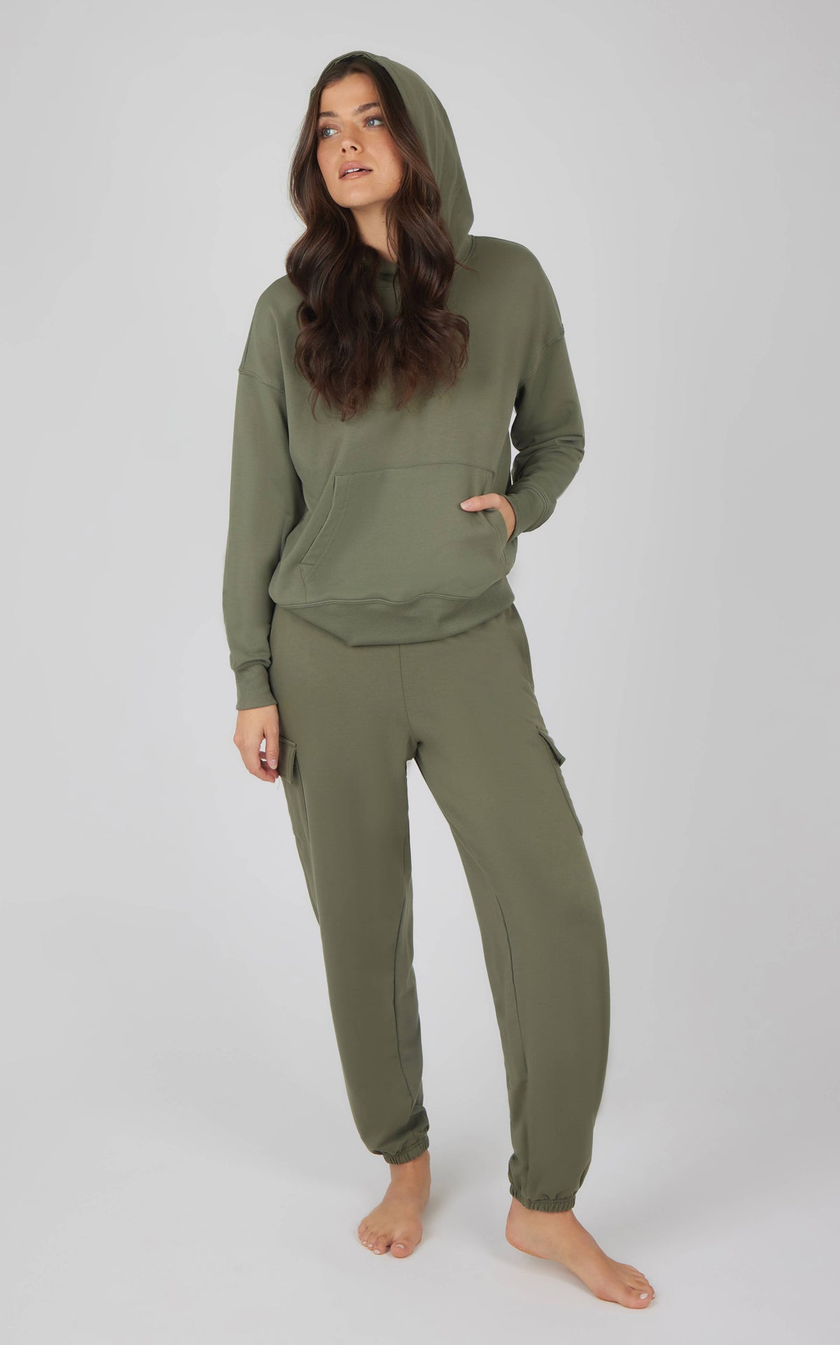 The Briar Everyday Hoodie & Cargo Jogger Set – Women’s Loungewear Matching Set