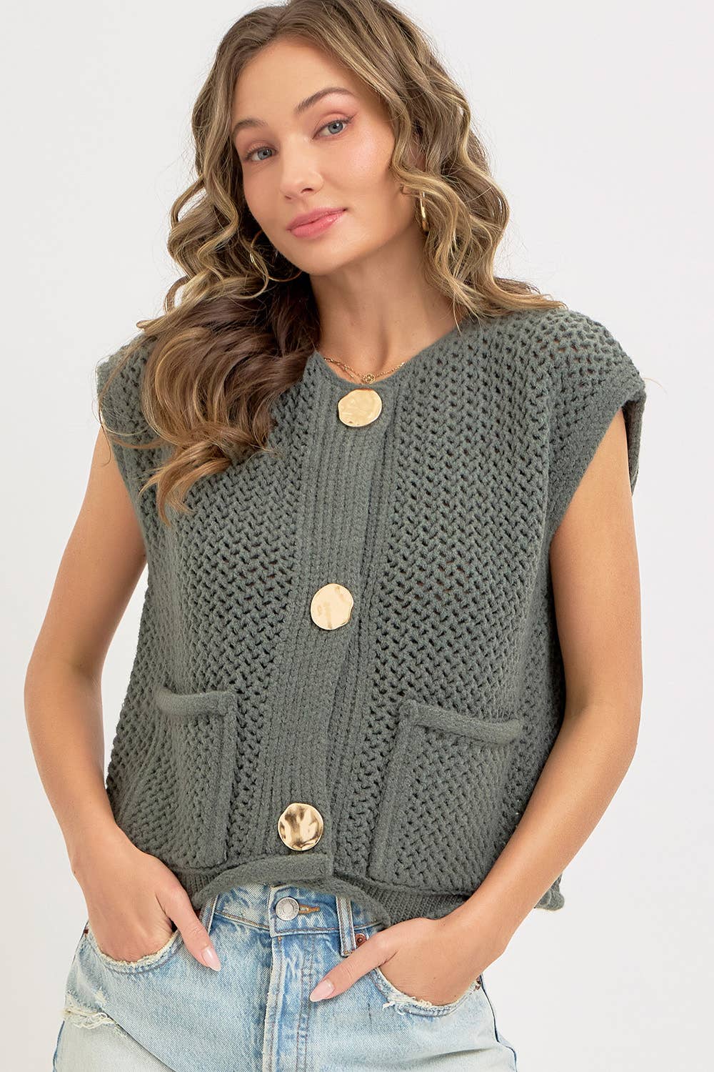 Golden Hour Sweater Vest