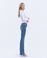 HIGH RISE FULL LENGTH BOOTCUT JEANS LV1985: NEATNESS / 25