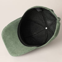 Howdy Darlin’ Corduroy Patch Baseball Cap – Vintage Western Adjustable Hat