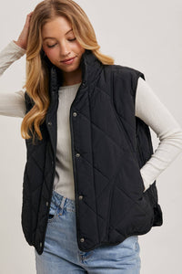 Kelsey Quilted Puffer Vest