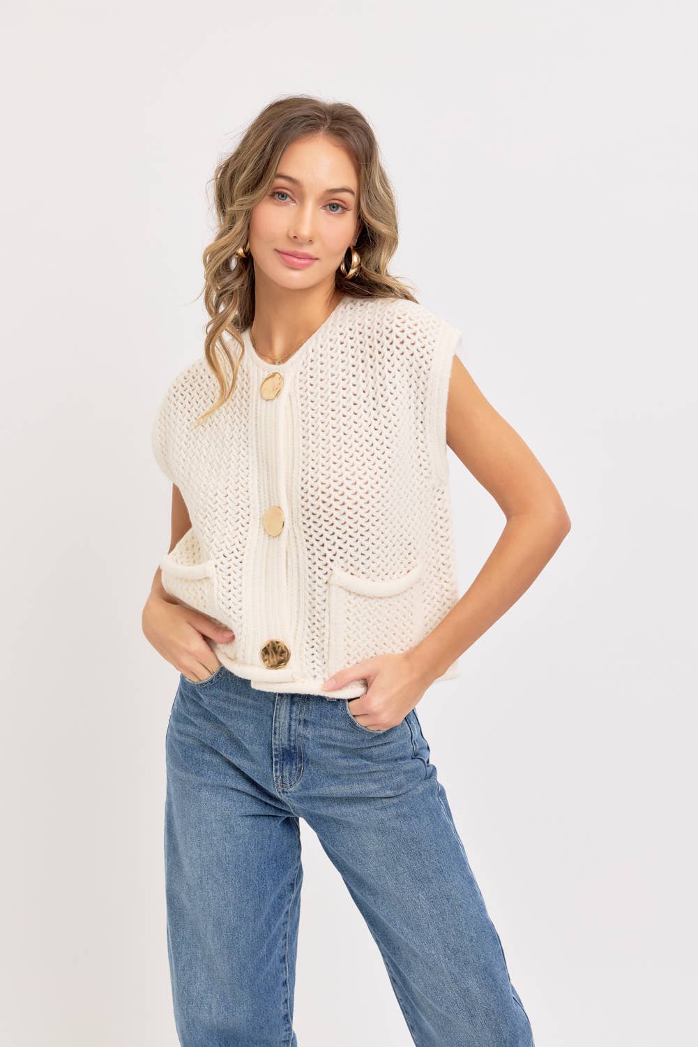 Golden Hour Sweater Vest