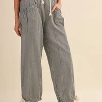 The Sunset Stripe Parachute Pants