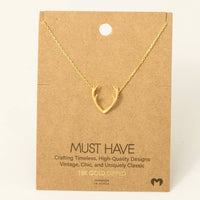 Antler Pendant Necklace –  Gold Dipped Woodland Charm