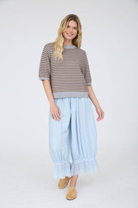 September Stroll Stripe Sweater