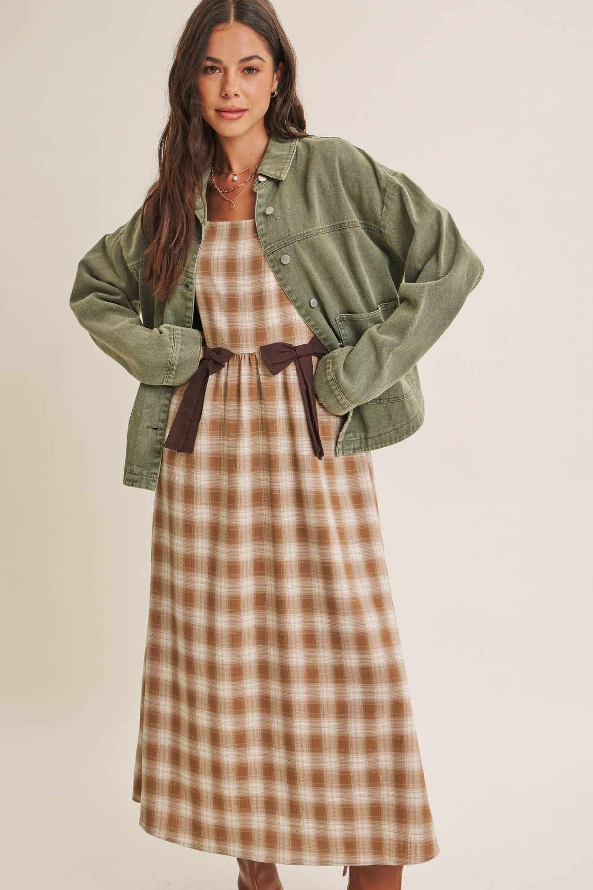 The Field Day Washed Utility Jacket: Washed Olive