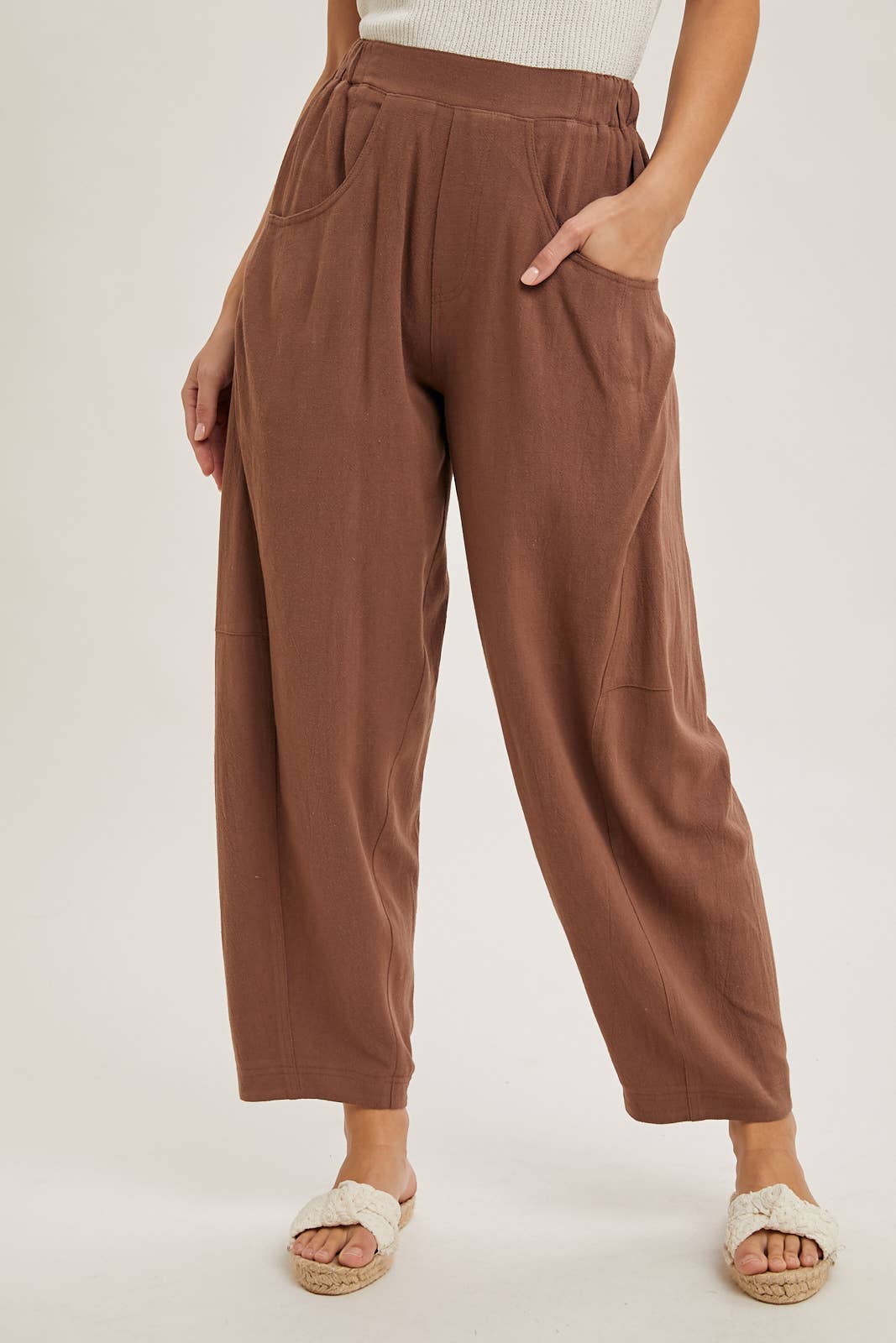 Everyday Comfort Barrel Pants