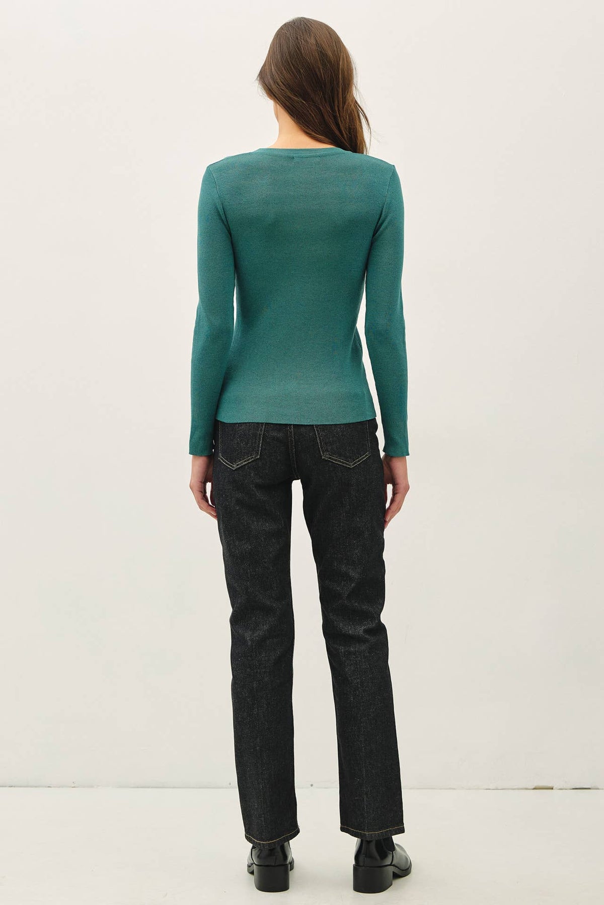 The Delaney Fine Ribbed Top