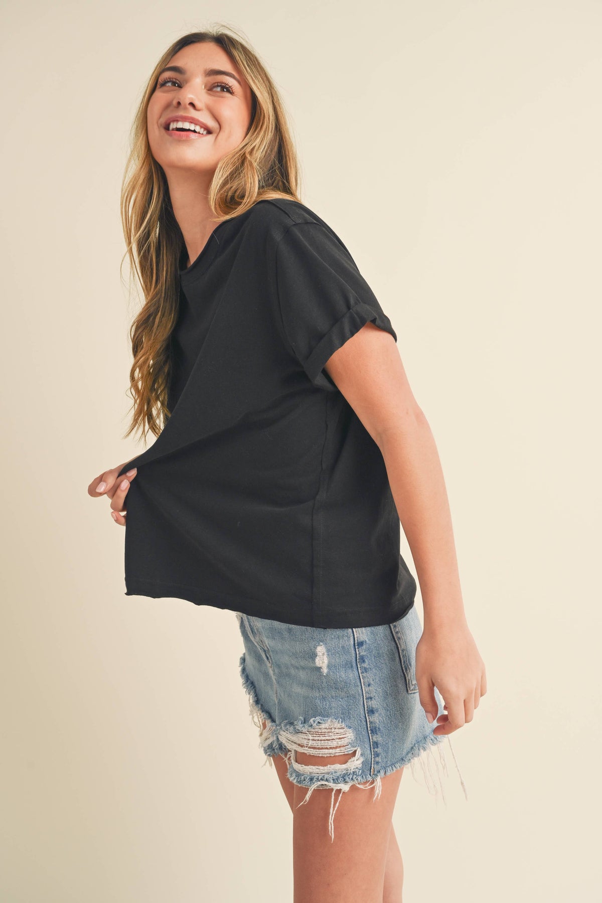 Mali Baby Tee Short Sleeve Top