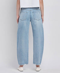 The Josie High Rise Barrel Leg Jeans – Ankle-Length Denim with Vintage Fit & Comfort Stretch
