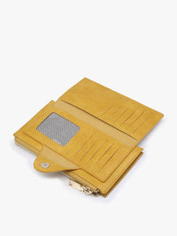 Kyla RFID Wallet w/ Snap Closure